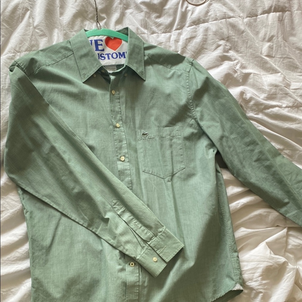 Men's Lacoste Green Shirt